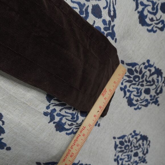 Everlane Womens Jeans Baby Cord Cheeky Pant Sz 25 Corduroy Crop Espresso Brown - Picture 6 of 9